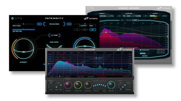 Zynaptiq Master Bundle  (Intensity, Unfilter,  Unmix:Drums)